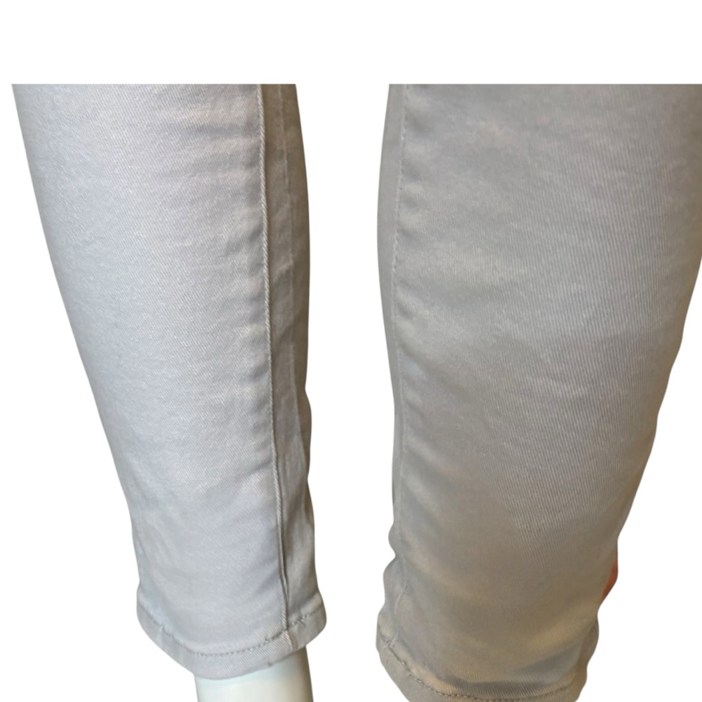 Michael Kors Light Gray Skinny Jeans, 8-10, Stretch - Picture 5 of 14